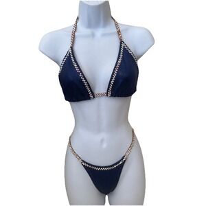 Bikini‎ NPC / FFB Competition Bodybuilding Posing suit 34D /27 waist